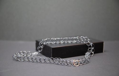 seaweed chain necklace by tina macleod