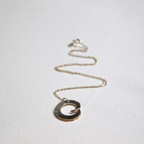 gail round necklace by rachel rogers
