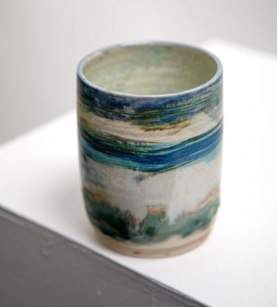 landscape vase I by pam matthews