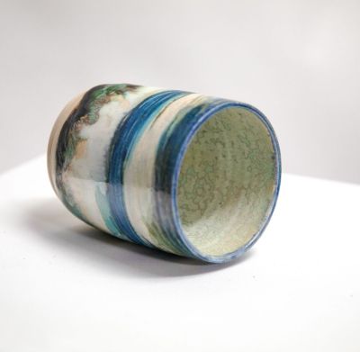 landscape vase I by pam matthews