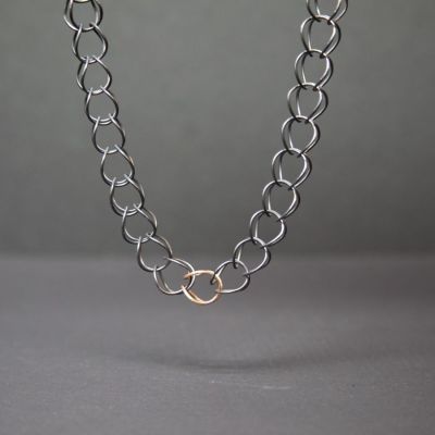 seaweed chain necklace by tina macleod