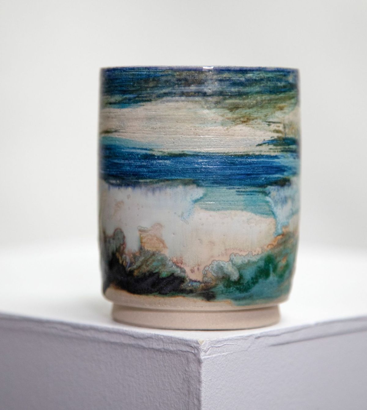 landscape vase I by pam matthews