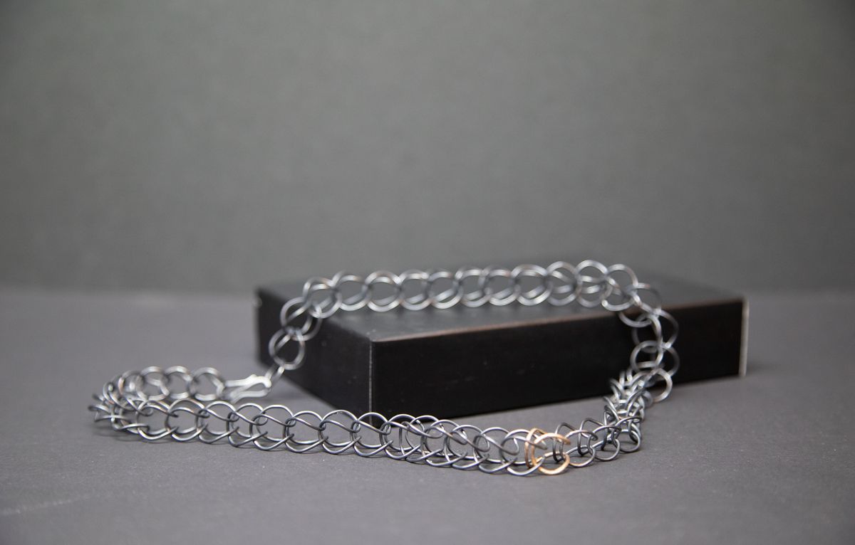 seaweed chain necklace by tina macleod