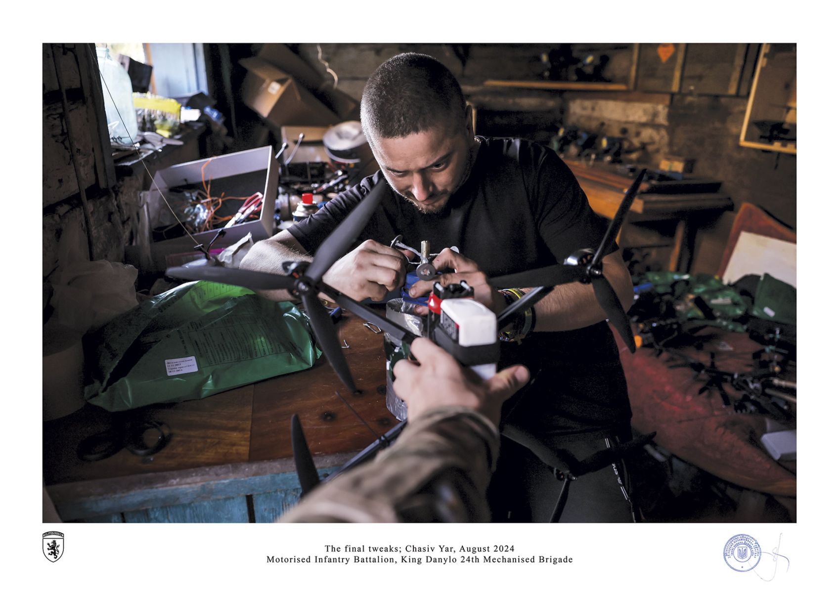 The final tweaks; Chasiv Yar, August 2024 ivan petrychak