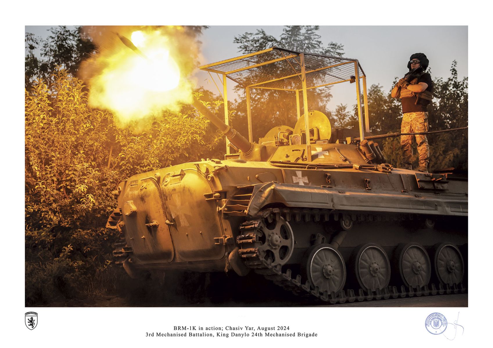 BRM-1K in action; Chasiv Yar, August 2024 by ivan petrychak
