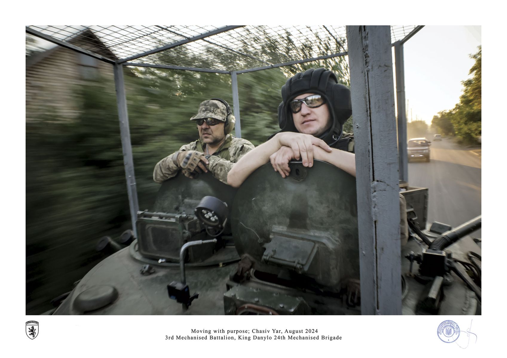 Moving with purpose; Chasiv Yar, August 2024 by ivan patrychak