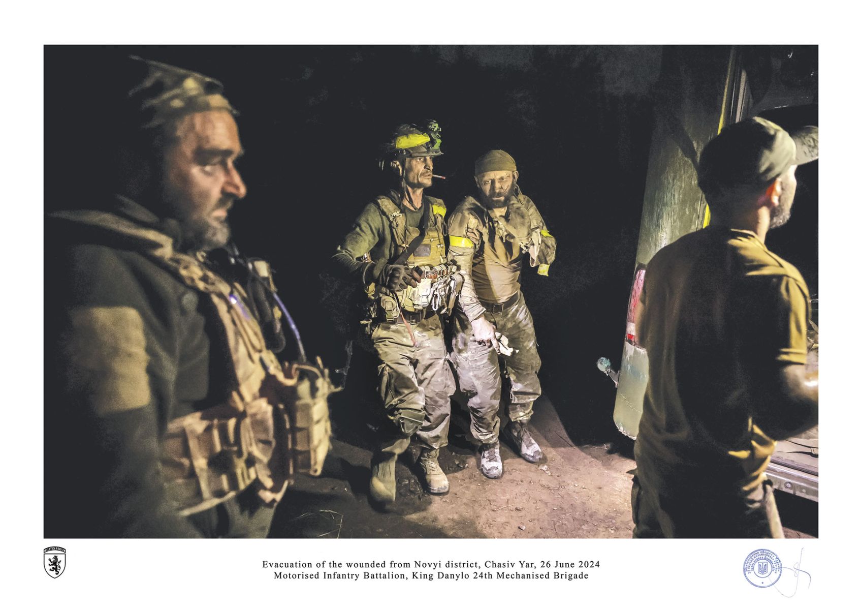 Evacuation of the wounded from Novyi district, Chasiv Yar, 26 June 2024 by ivan petrychak