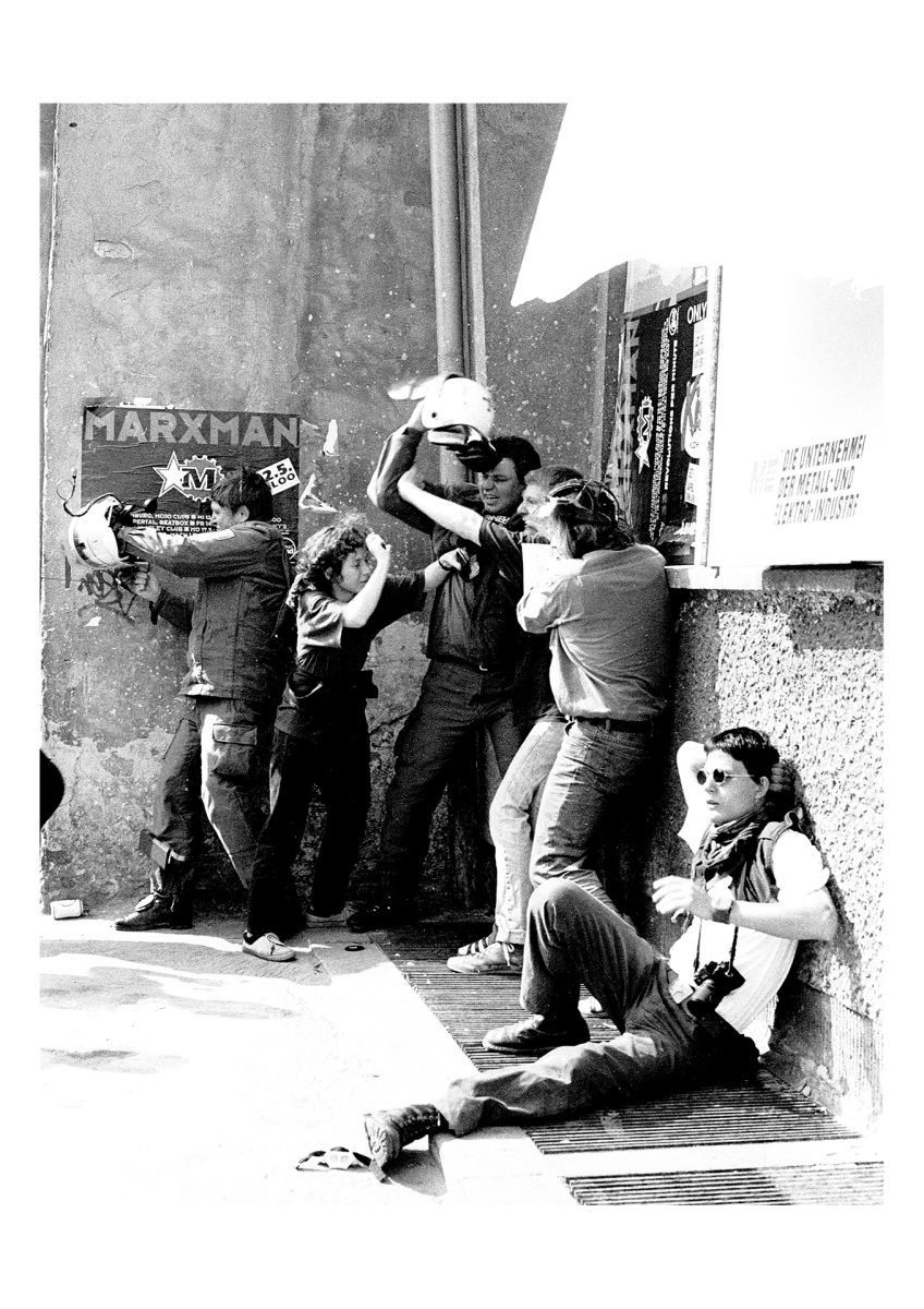 marxman II - 1st May - Berlin - 1993 by rab lewin