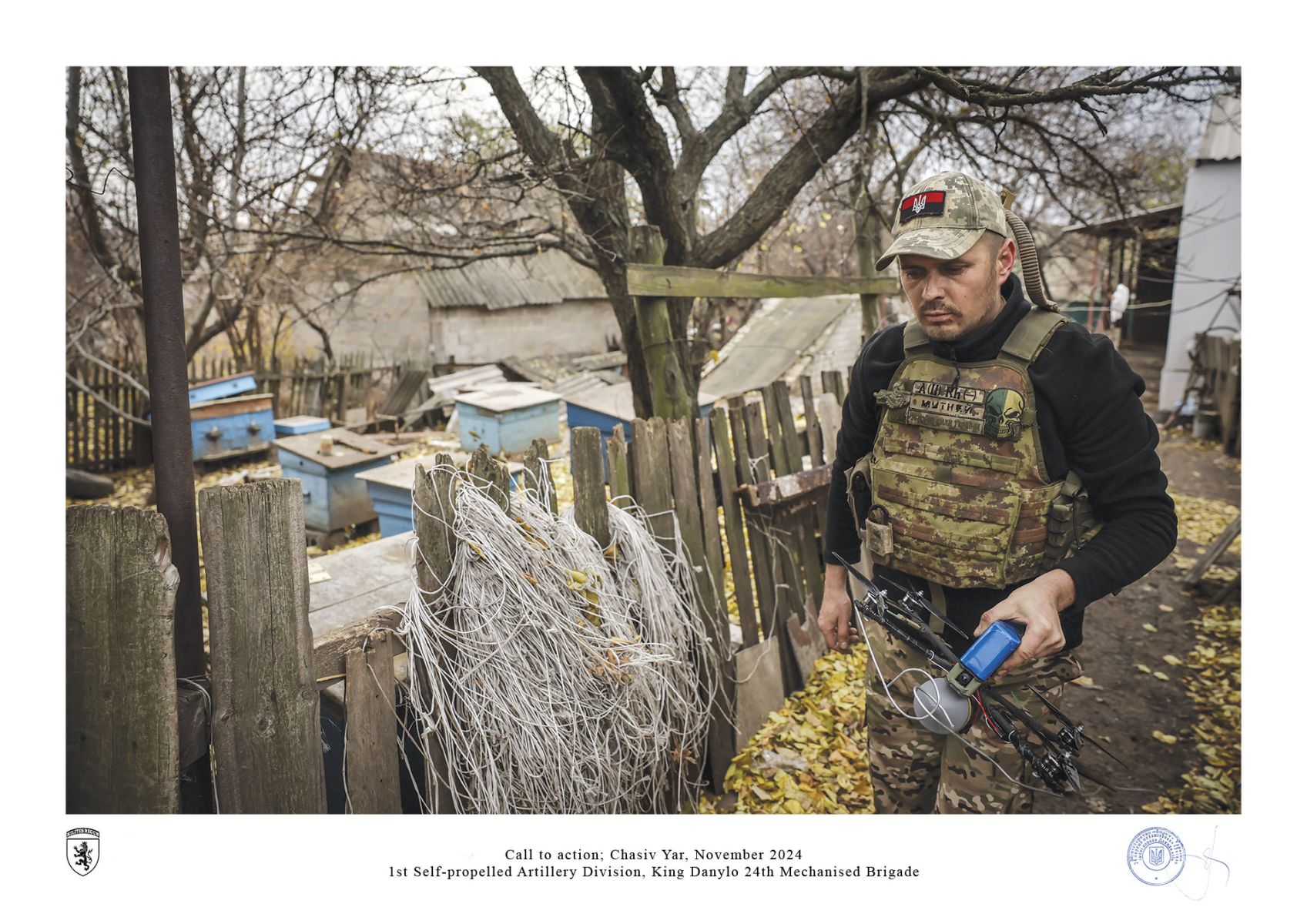 Call to action; Chasiv Yar, November 2024 by ivan petrychak