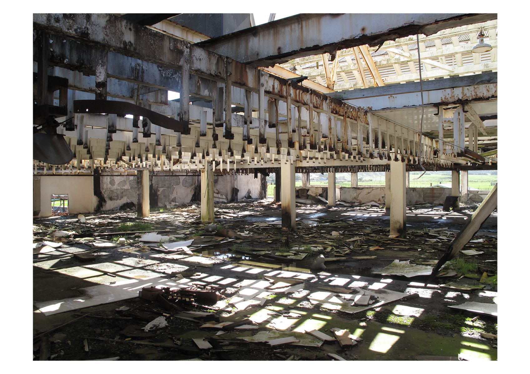 patea abandoned meat works - taranaki - aotearoa - NZ - 1998 by rab lewin