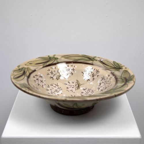 medium wild garlic serving bowl