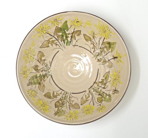 large serving bowl dandelion by michelle lowe