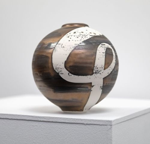 negative splash mini moon jar by tricia thom