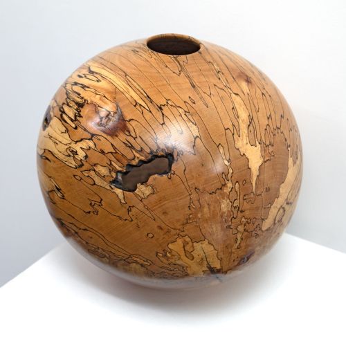 spalted beech vessel v by angus clyne