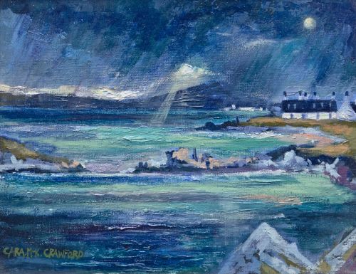 sun through rain, easdale by cara mckinnon crawford