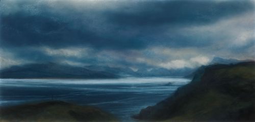 towards the cuillin, the sound of raasay by matthew draper