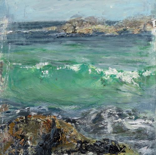 tràigh an t-suidhe (shore of the seat) iona by rose strang