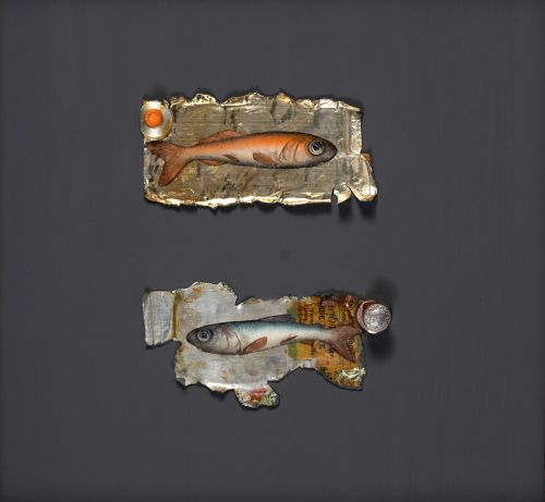 gold and silver fragments by donald provan