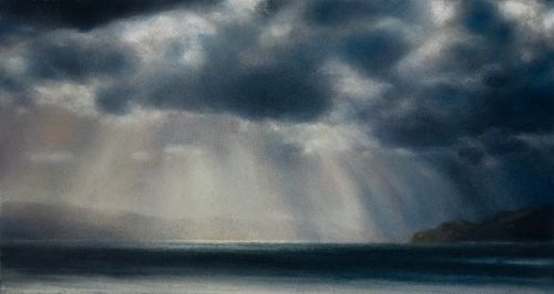 passing rays, morvern from ardnamurchan ii by matthew draper