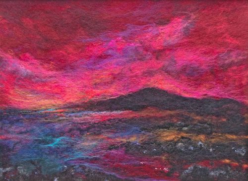 island sundown by moy mackay
