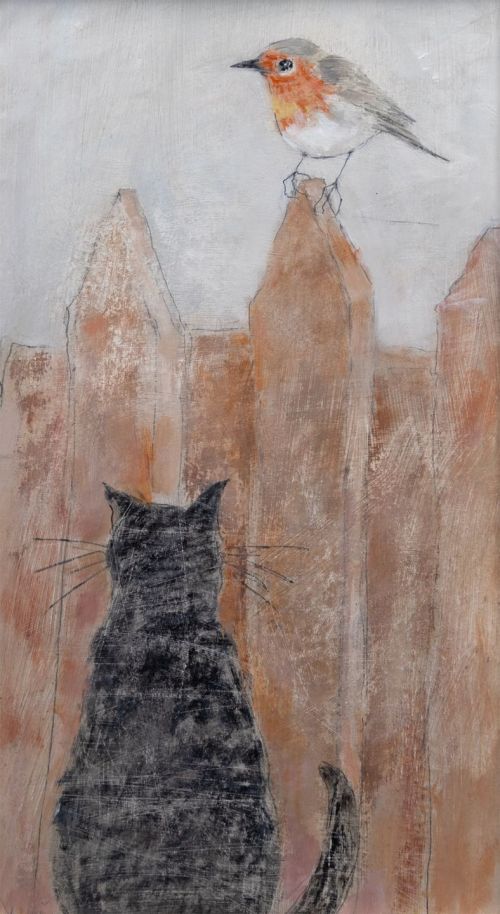 chatting over the fence by joyce gunn cairns