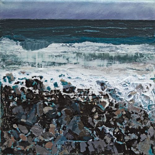 rocks and sea by william reid