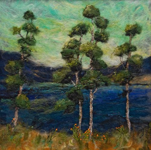 loch lomond pines by moy mackay