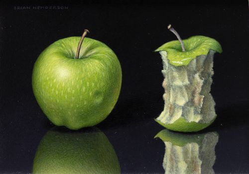 green apples by brian henderson