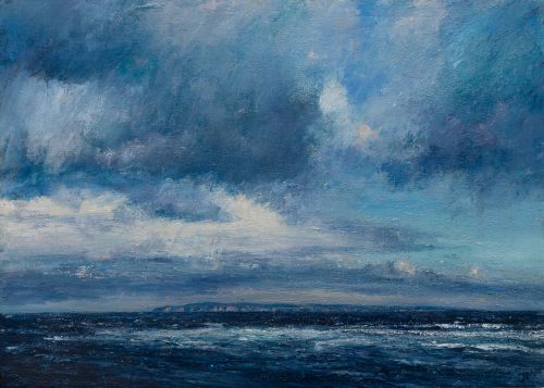 light on the cliffs of hoy by jim wright