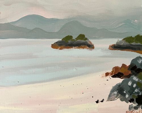 glenuig bay by jess hinsley