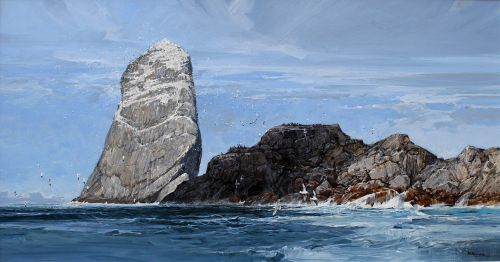 st kilda, stac lee from the east by alan b hayman