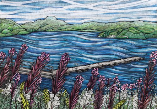 inchmurrin, loch lomond by jennifer guest