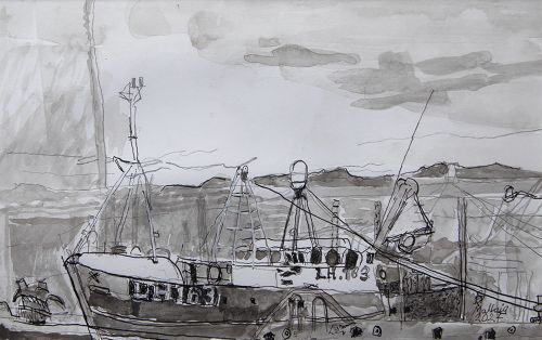 mallaig harbour by richard head