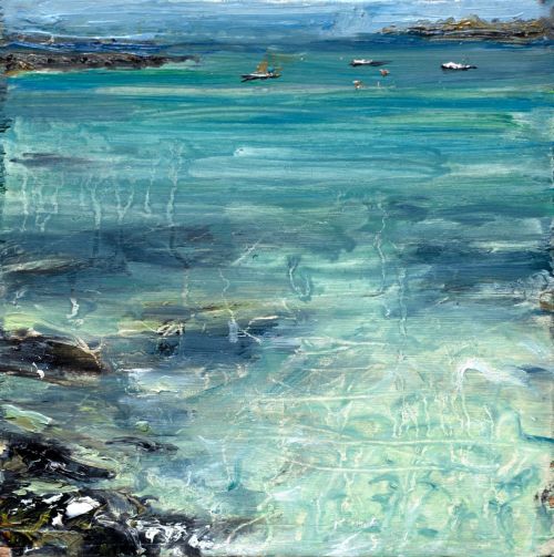 turquoise shallows, north end of iona by rose strang