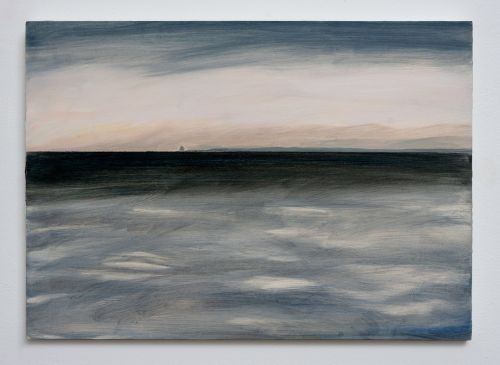 across the sound there is a lone tree by gill tyson