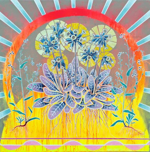 primula veris, birnie loch (cowslip) by kirsty lorenz