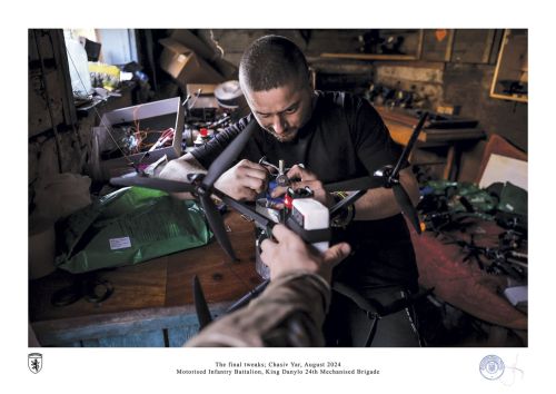 The final tweaks; Chasiv Yar, August 2024 ivan petrychak