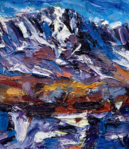 mountain blues, coir nan lochain by jonathan shearer