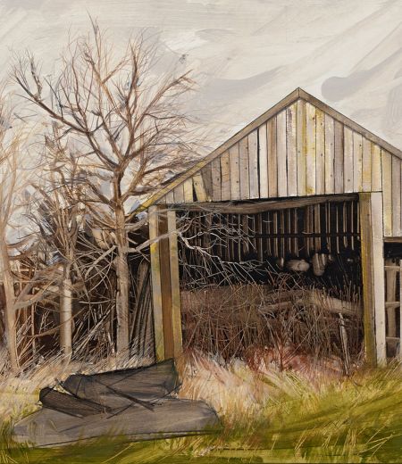 old shed, halterburn by anna king