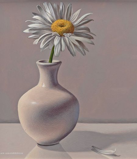 white flower by brian henderson