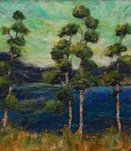 loch lomond pines by moy mackay