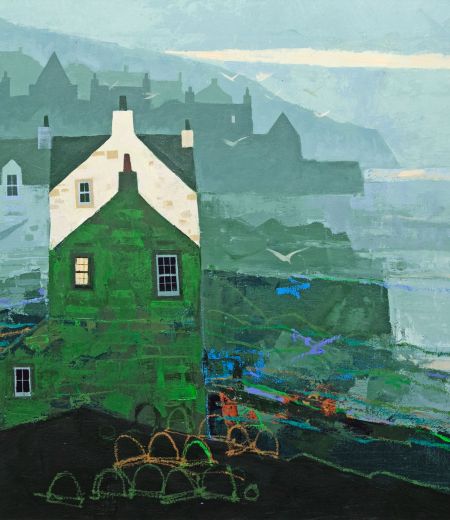 harbour, early morning by george birrell