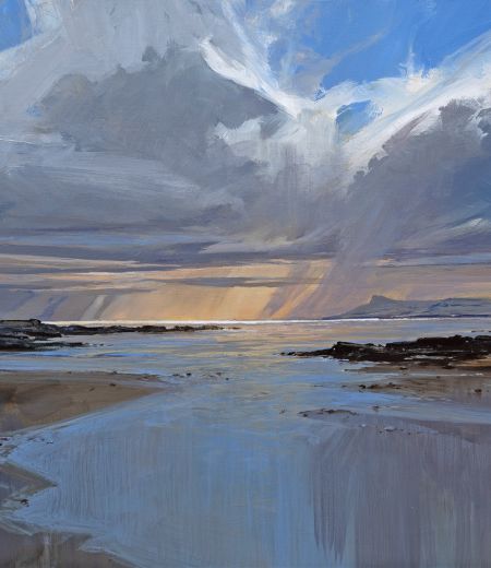 eigg from arisaig by alan b hayman