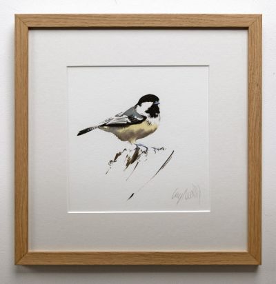 coal tit by lucy newton
