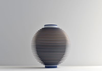 red/blue orbit by nicholas lees