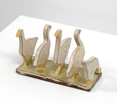 toast rack geese by michelle lowe