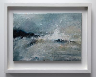 breaking on rocks by jim wright