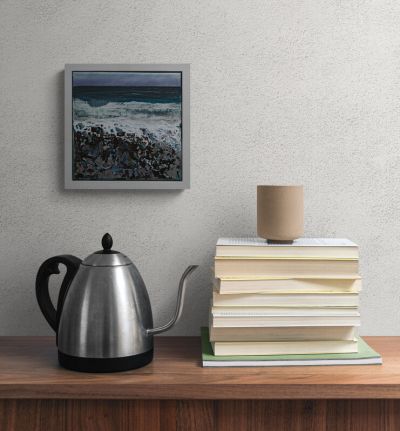 rocks and sea by william reid