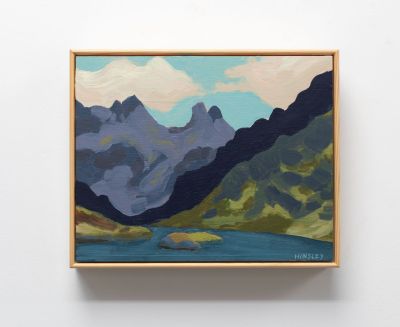the cuillins from loch coruisk by jess hinsley