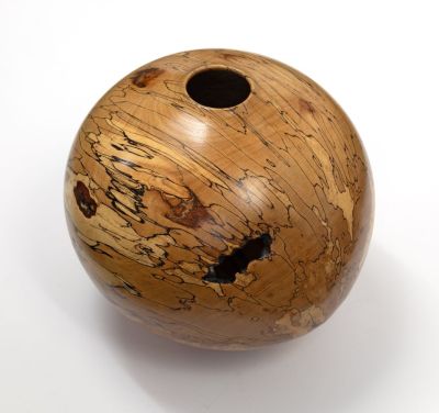 spalted beech vessel v by angus clyne